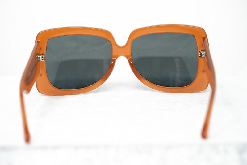 Erdem Women Sunglasses Oversized Burnt Orange Rose Gold with Grey Lenses Category 3 EDM34C4SUN - WatchPilot