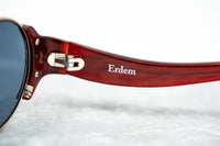 Erdem Women Sunglasses Red Marble Light Gold with Blue Lenses Category 3 EDM8C4SUN - WatchPilot