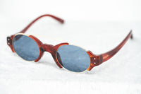 Erdem Women Sunglasses Red Marble Light Gold with Blue Lenses Category 3 EDM8C4SUN - WatchPilot