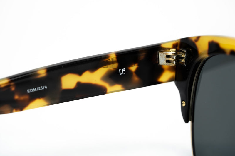 Erdem Women Sunglasses Tortoise Shell Black Light Gold with Grey Lenses Category 3 EDM25C4SUN - WatchPilot