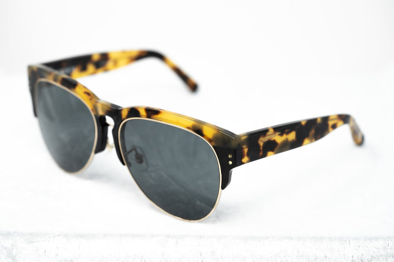 Erdem Women Sunglasses Tortoise Shell Black Light Gold with Grey Lenses Category 3 EDM25C4SUN - WatchPilot