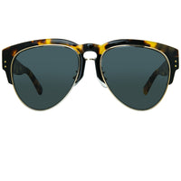 Erdem Women Sunglasses Tortoise Shell Black Light Gold with Grey Lenses Category 3 EDM25C4SUN - WatchPilot