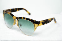 Erdem Women Sunglasses Tortoise Shell Light Gold with Green Graduated Lenses EDM25C2SUN - WatchPilot