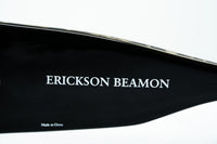 Erickson Beamon Sunglasses Oversized Black Gold With Dark Grey Lenses 8EB2C1BLACK - WatchPilot