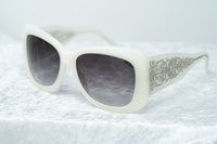 Erickson Beamon Sunglasses Oversized Grey Silver With Grey Category 3 Lenses 8EB2C3GREY - WatchPilot