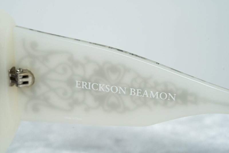 Erickson Beamon Sunglasses Oversized Grey Silver With Grey Category 3 Lenses 8EB2C3GREY - WatchPilot