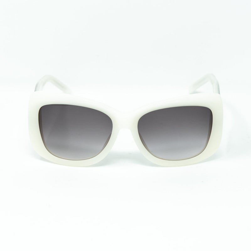 Erickson Beamon Sunglasses Oversized Grey Silver With Grey Category 3 Lenses 8EB2C3GREY - WatchPilot