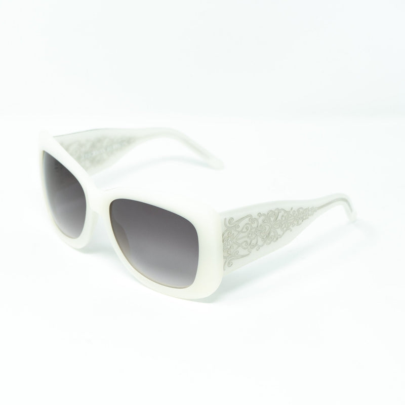 Erickson Beamon Sunglasses Oversized Grey Silver With Grey Category 3 Lenses 8EB2C3GREY - WatchPilot