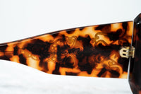 Erickson Beamon Sunglasses Oversized Tortoise Shell Gold With Grey Lenses 8EB2C2T/SHELL - WatchPilot