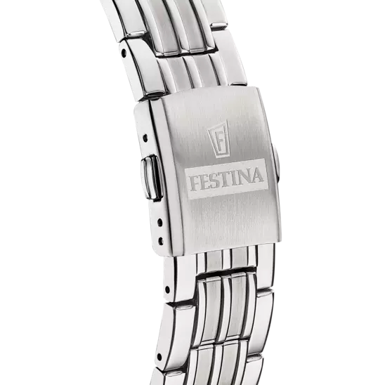 Festina Men's 40mm Grey Silver Watch F20005/1