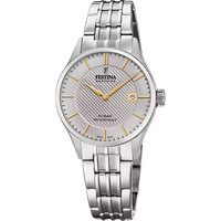 Festina Ladies 29mm Grey Silver Watch F20006/2