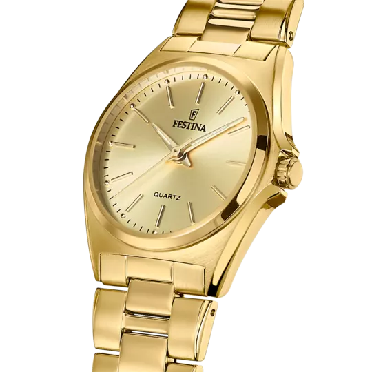 Festina Casual Ladies Gold Watch F20557/3