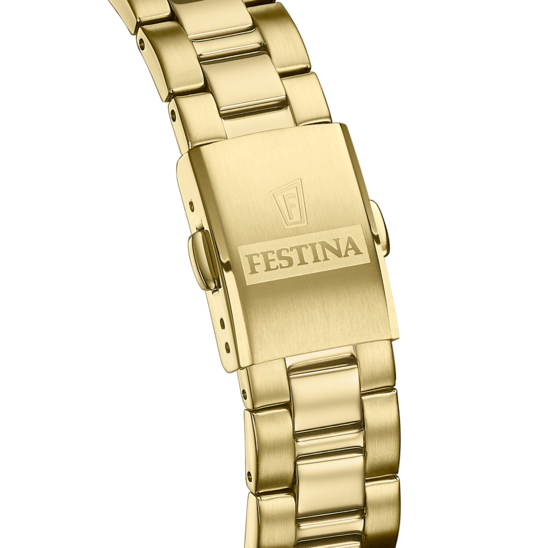 Festina Casual Ladies Gold Watch F20557/3