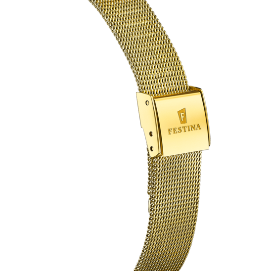 Festina Retro Ladies Gold Watch F20573/1