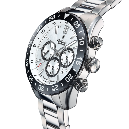 Festina Chrono Men's Silver Watch F20575/1