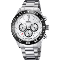 Festina Chrono Men's Silver Watch F20575/1