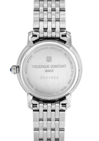 Frederique Constant Ladies Watch Slimline Moon Phase White Diamond FC-206MPWD1S6B