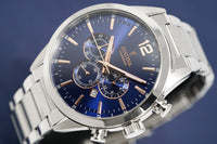 Festina Watch Blue Rose Timeless Chrono Stainless Steel F20343-9 - Watches & Crystals