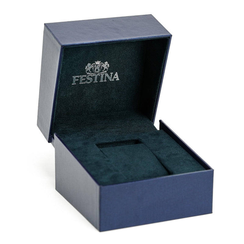 Festina Watch Silver Gold Chrono Stainless Steel F16826-D - Watches & Crystals