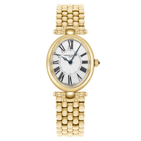 Frederique Constant Ladies Watch Art Deco Oval Gold Plated FC-200MPW2V5B