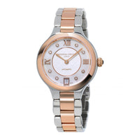 Frederique Constant Ladies Automatic Watch Two Tone Diamonds FC-306WHD3ER2B - Watchpilot