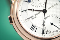 Frederique Constant Men's Classic Hybrid Manufacture Watch Rose Gold - Watchpilot