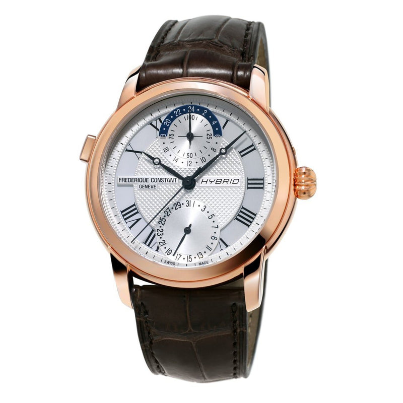 Frederique Constant Men's Classic Hybrid Manufacture Watch Rose Gold - Watchpilot