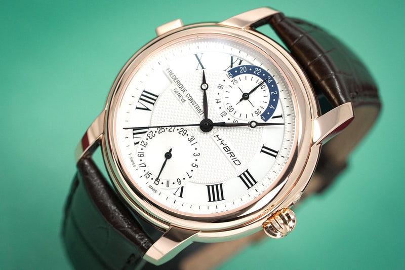 Frederique Constant Men's Classic Hybrid Manufacture Watch Rose Gold - Watchpilot