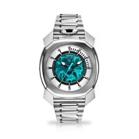 Gaga Milano Frame_One Skeleton Steel - Watches & Crystals