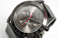 Hugo Boss Men's Watch Chronograph Ikon Grey Mesh HB1513443 - Watches & Crystals