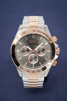 Hugo Boss Men's Watch Chronograph Ikon Two Tone HB1513339 - Watches & Crystals