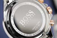 Hugo Boss Men's Watch Chronograph Ikon Two Tone HB1513339 - Watches & Crystals