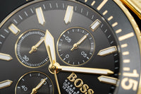 Hugo Boss Men's Watch Chronograph Ocean Edition Gold HB1513703 - WatchPilot