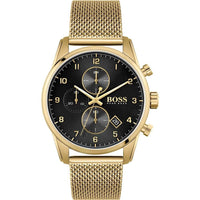 Hugo Boss Men's Watch Chronograph Skymaster Gold HB1513838 - WatchPilot