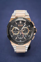 Hugo Boss Men's Watch Chronograph Supernova Two Tone HB1513358 - Watches & Crystals