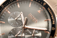 Hugo Boss Men's Watch Chronograph Trophy Rose Gold HB1513632 - Watches & Crystals