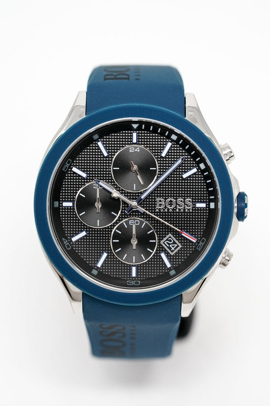 Hugo Boss Men's Watch Velocity Blue HB1513717 - WatchPilot