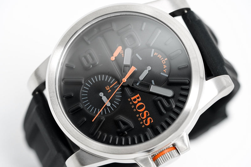 Hugo Boss Orange Men's Watch Detroit Black HB1550006 - Watches & Crystals