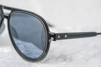 Kris Van Assche Sunglasses Black with Blue Mirror Lenses Category 3 - KVA78C5SUN - WatchPilot