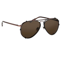 Kris Van Assche Sunglasses Bronze and Brown - WatchPilot