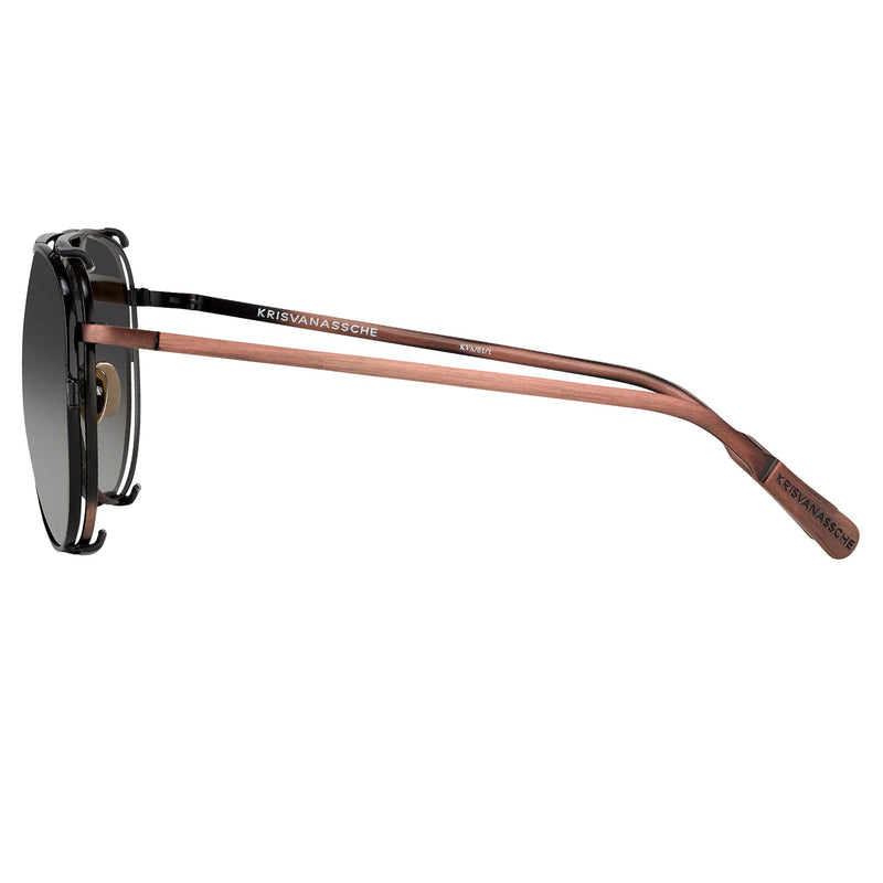 Kris Van Assche Sunglasses Bronze and Brown - WatchPilot