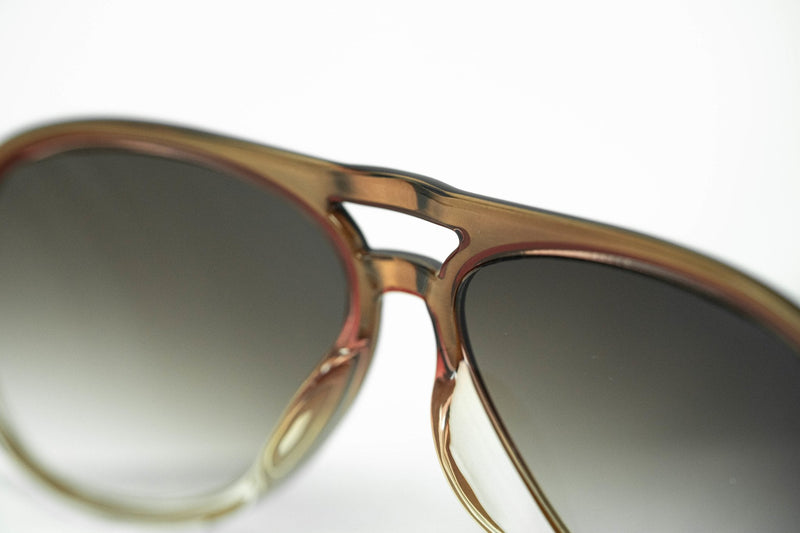 Kris Van Assche Sunglasses Burgundy Clear and Brown Graduated Lenses - KVA78C2SUN - WatchPilot