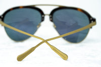 Kris Van Assche Sunglasses Classic Tortoiseshell Matte Bronze and Red Revo Lenses Category 3 - KVA74C5SUN - WatchPilot