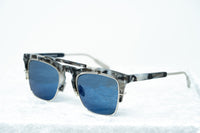 Kris Van Assche Sunglasses D-Frame Blue and Grey - WatchPilot