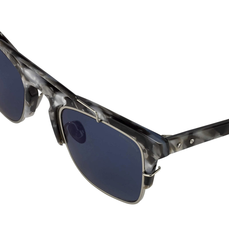 Kris Van Assche Sunglasses D-Frame Blue and Grey - WatchPilot