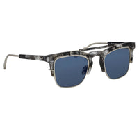 Kris Van Assche Sunglasses D-Frame Blue and Grey - WatchPilot