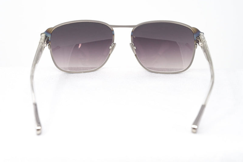 Kris Van Assche Sunglasses D-Frame Iridescent Silver and Purple - WatchPilot