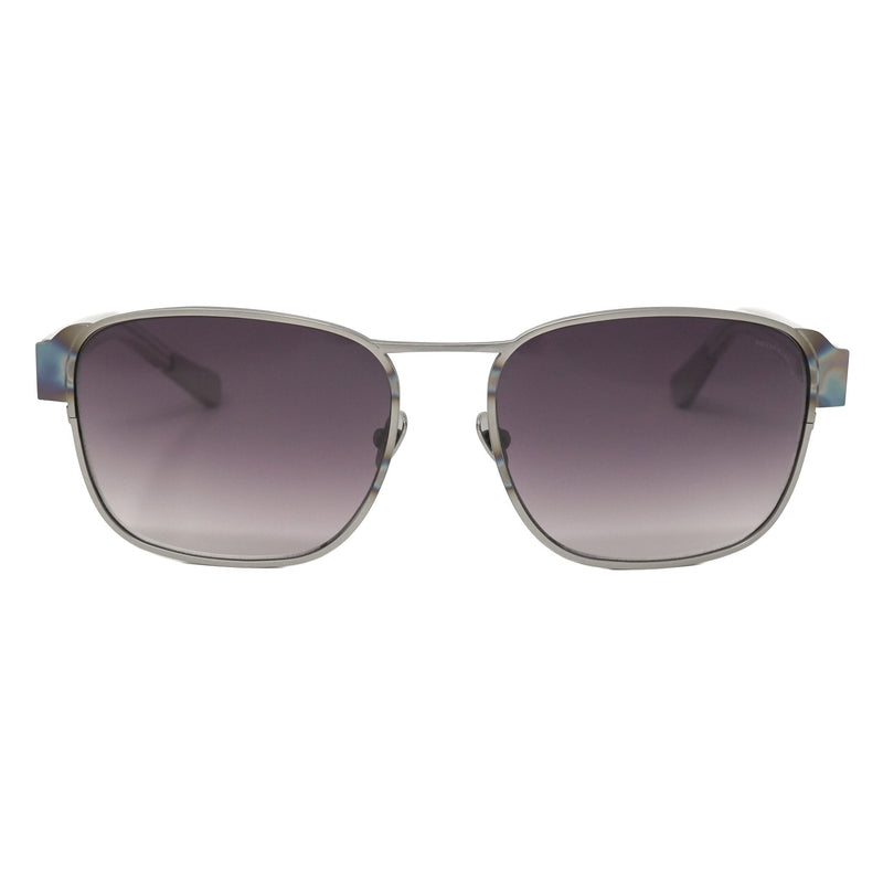 Kris Van Assche Sunglasses D-Frame Iridescent Silver and Purple - WatchPilot