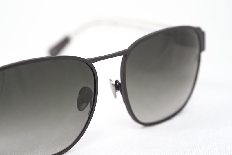 Kris Van Assche Sunglasses D-Frame Matt Brown and Grey - WatchPilot