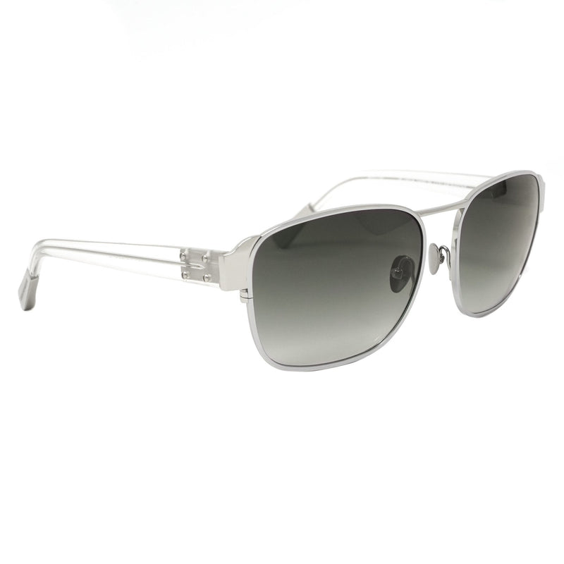 Kris Van Assche Sunglasses D-Frame Silver and Grey - WatchPilot